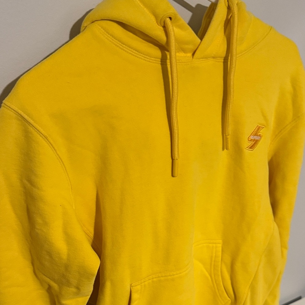 Superdry Bright Yellow Hoodie for Men